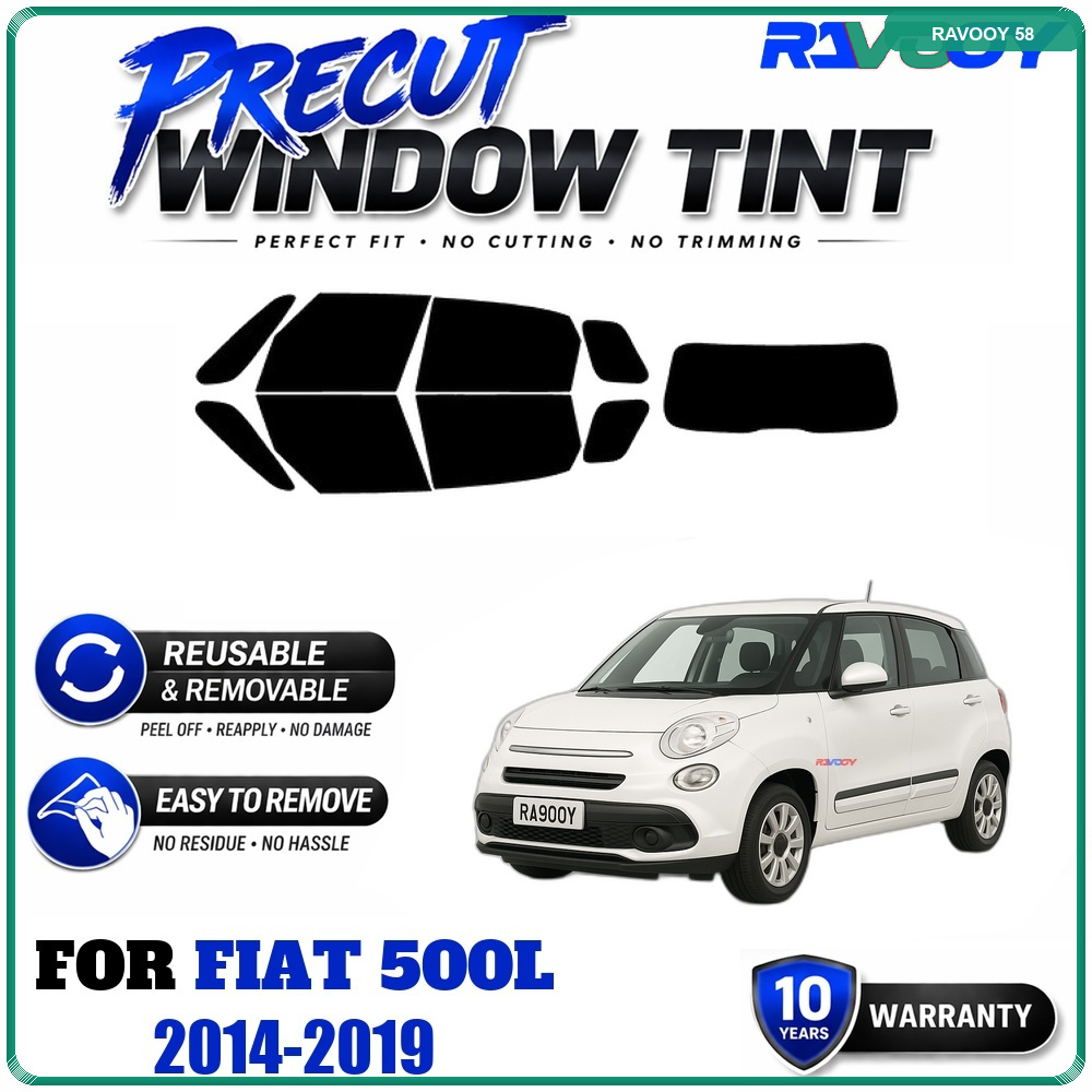RAVOOY Precut Window Tint, Reu - Air Bubble Remover ulasan dan harga