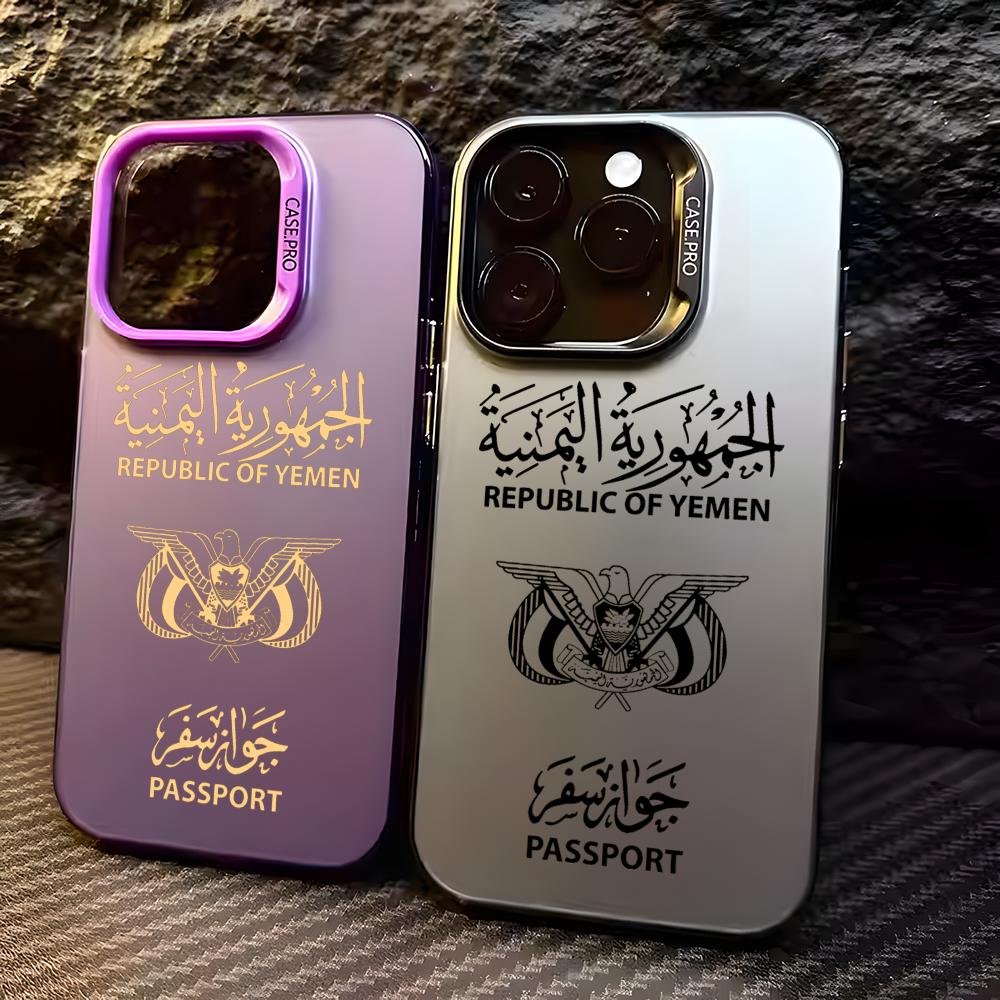Y-Yemen Passport Phone Case Fo - Apple Iphone 15 ulasan dan harga