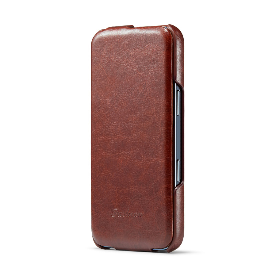 Genuine Leather Vertical Flip  - Apple Iphone 15 ulasan dan harga