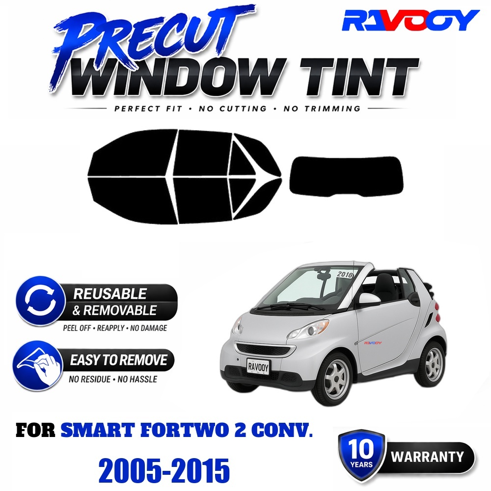RAVOOY Precut Window Tint, Reu - Air Bubble Remover ulasan dan harga