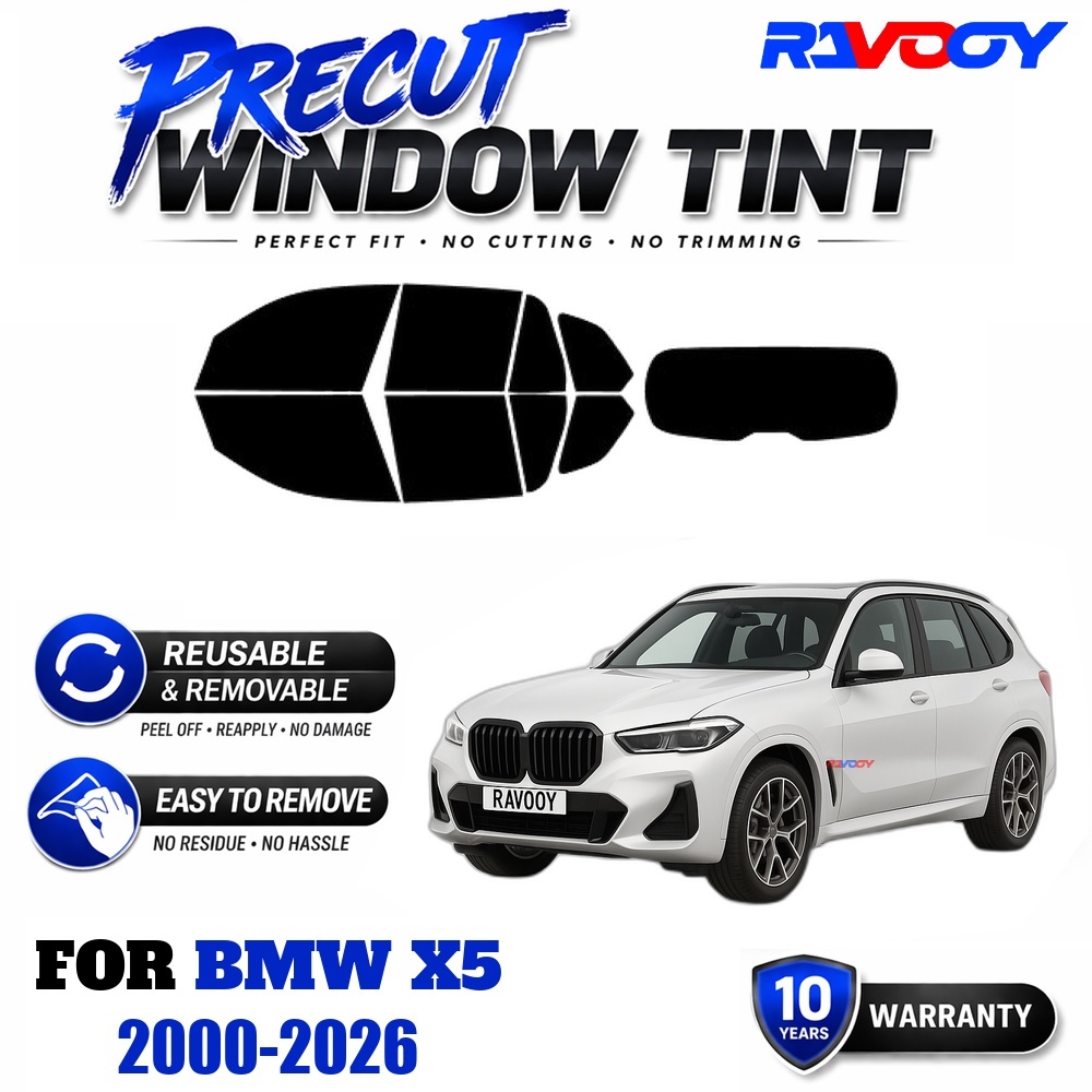 RAVOOY Precut Window Tint, Reu - Air Bubble Remover ulasan dan harga