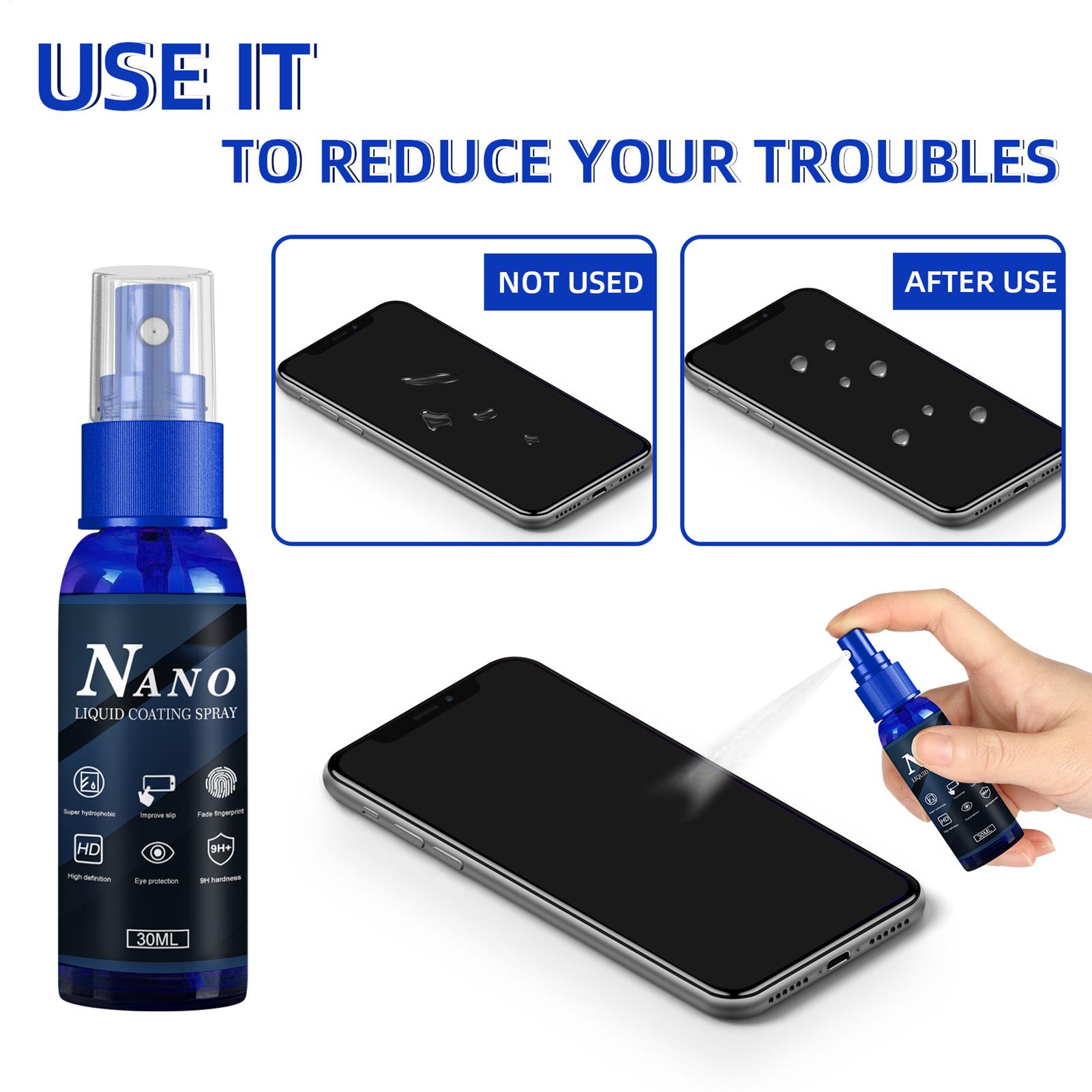 Liquid Screen Protector Spray  - Oleophobic Coating Spray ulasan dan harga