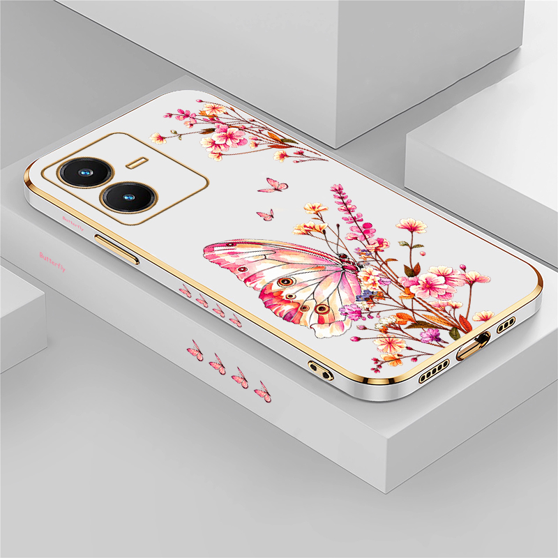 Butterfly Painted Case For Viv - Vivo V40 ulasan dan harga