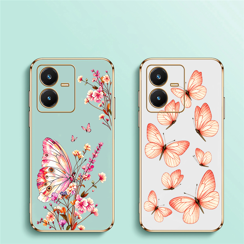 Butterfly Painted Case For Viv - Vivo V40 ulasan dan harga